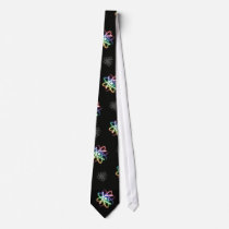 (003:01) Colorful Glowing Atoms - Black Tie