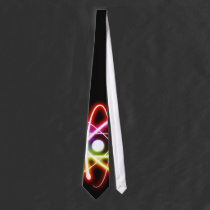 (003:01) Colorful Glowing Atoms - Black Tie