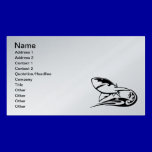 0041b_flamboyant_animals GREAT WHITE SHARK SEALIFE business cards