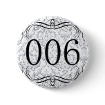 006 Area Code Pinback Button