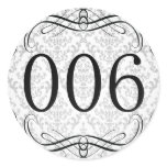006 Area Code Round Sticker