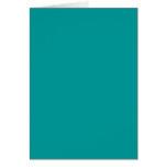 009999 Solid Color Turquoise Background Template Greeting Cards