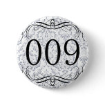 009 Area Code Pinback Buttons