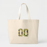 #00 Green & Yellow Camo Canvas Bags