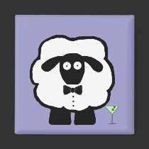 00 Sheep Magnet