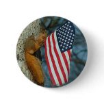 010510-4-AB   ONE PATRIOTIC SQUIRREL BUTTONS