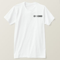 011000 t-shirts by nabird12 011000 t-shirts
