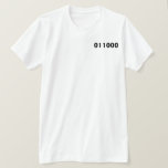 011000 T-SHIRTS