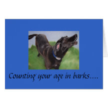 013, Counting your age in barks.... Cards