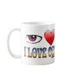 #0163 I LOVE COUNTRY MUSIC Mug