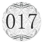017 Area Code Sticker