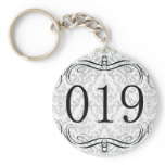 019 Area Code Keychain