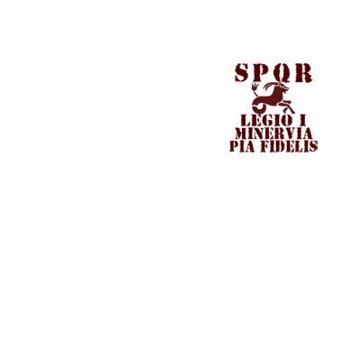 01 1st Domitian Legion T Shirts by deyganwolf