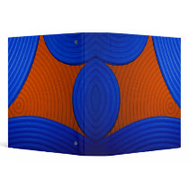 01 Blue & Orange 1.5" Avery Binder