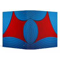 01 Blue & Red 1.5" Avery Binder