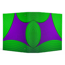 01 Green & Purple 2" Avery Binder