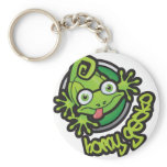 01 Horny Gecko Logo colour Keychain