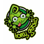 01 Horny Gecko Logo colour T-shirt