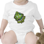 01 Horny Gecko Logo colour Baby Bodysuit