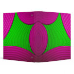 01 Pink & Green 1" Avery Binder