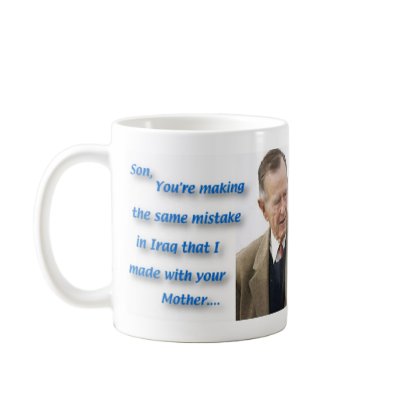 #0201 Bush Mistake - Pull Out Mug by Made_Just_For_You