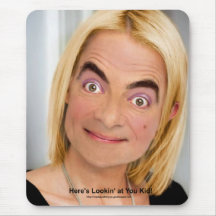 ¡#0207 aquí es Lookin en usted niño! Cojín de rató Alfombrillas De Ratón