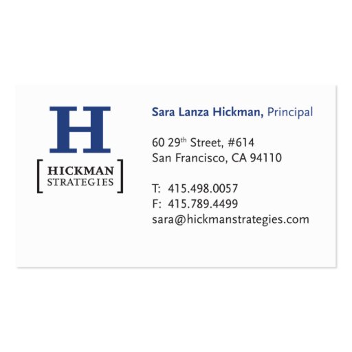 021311 Sara's Business Card