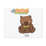 021 Sca of Chenimal (Scandium) postcards