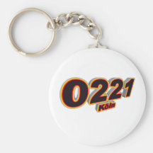 0221 Koeln Keychain