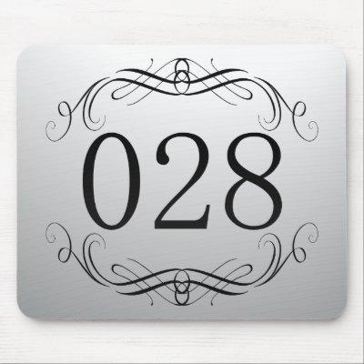 028 Area Code Mousepads by AreaCodes