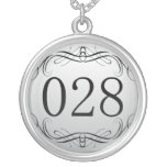 028 Area Code Pendants
