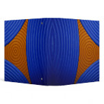 02 Blue & Orange 1.5" Avery Binder