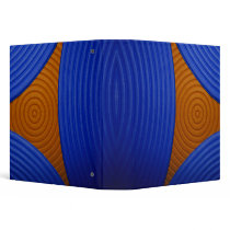 02 Blue & Orange 1.5" Avery Binder