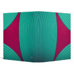 02 Blue & Pink Triangle 1" Avery Binder