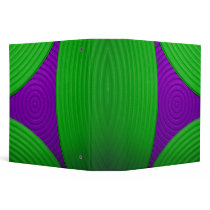 02 Green & Purple 2" Avery Binder