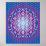 02 TRANSCENDENCE - Flower of Life Print