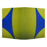 02 Yellow & Blue 1" Avery Binder