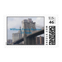 033, Williams Family Reunion 25 Years Stamps
