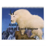 035, AlaskaArt by David Wagner Wall Calendar