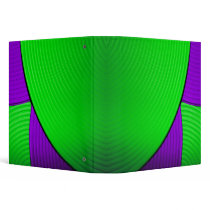 03 Green & Purple 1.5" Avery Binder