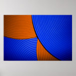 03 Single Blue & Orange Print