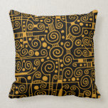 040512 - Golden on Black pillows