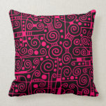 040512 - Neon Red on Black pillows