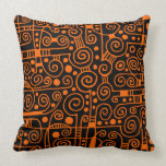 040512 - Orange on Black pillows