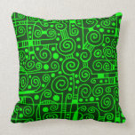 040512 - Shades of Green pillows