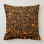 040512 - Yellow Orange on Black pillows