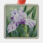 0440 Purple Iris Ornaments