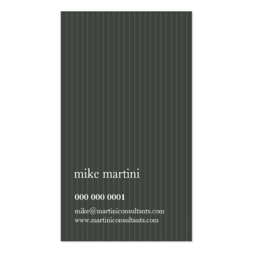 046 dawna :: bcard :: simply sleek 4 business cards (back side)
