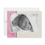 048 Sinead :: FLAT CARD :: thank you Personalized Invitation
