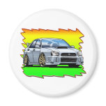 04_05_WRX_Silver Refrigerator Magnet